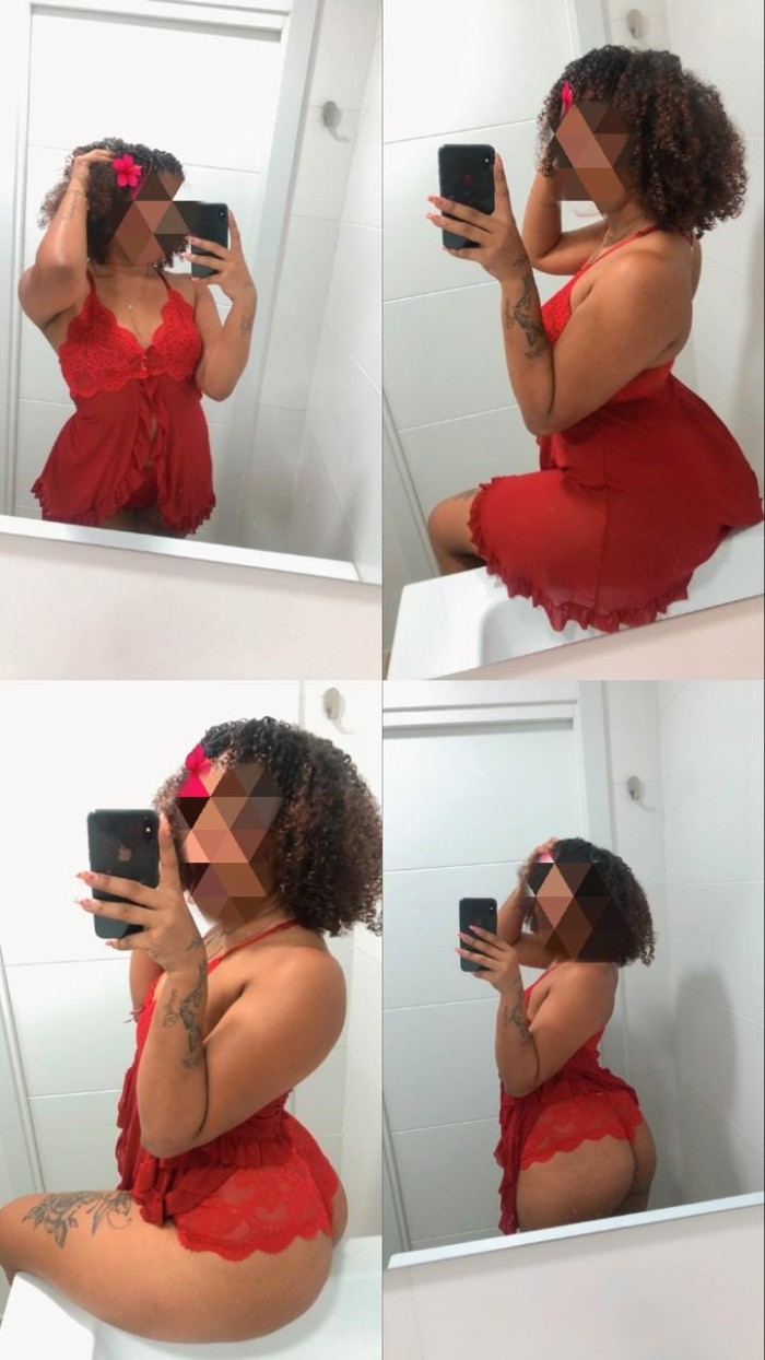 Morena folladora ardiente