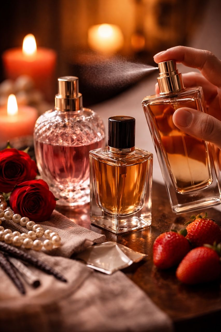 Perfumes que encienden a cualquier escort